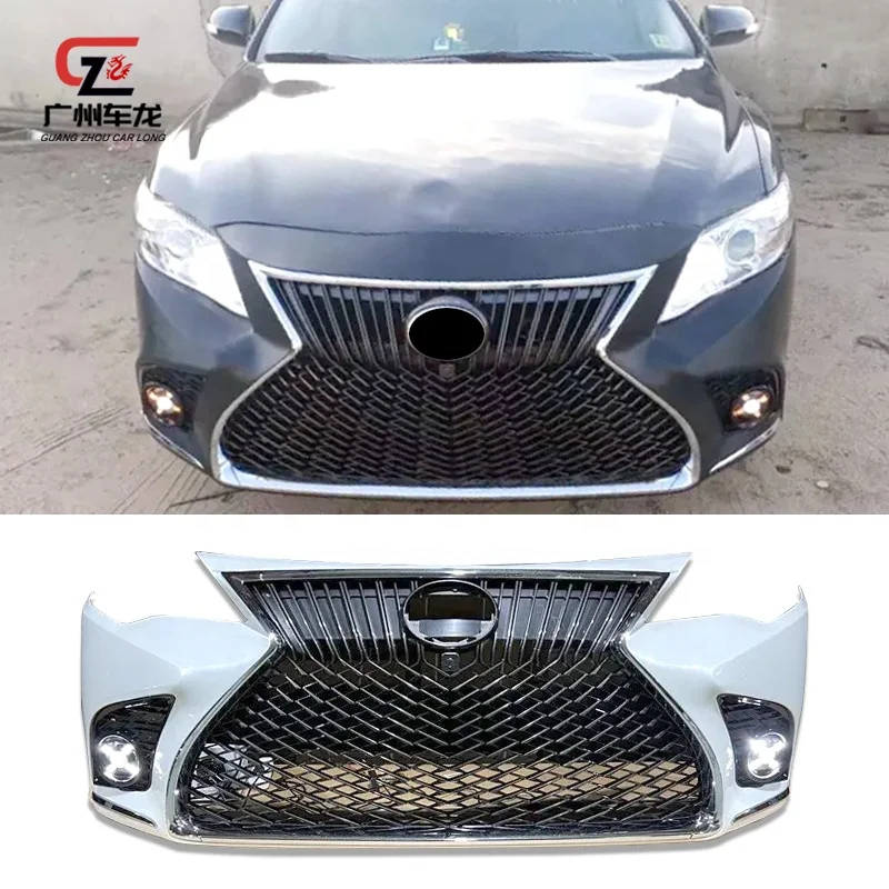 Hot selling PP Material Car Bumpers For Toyota US Version Camry 2007-2017 Car Bumper Body Kit Grille Auto Parts