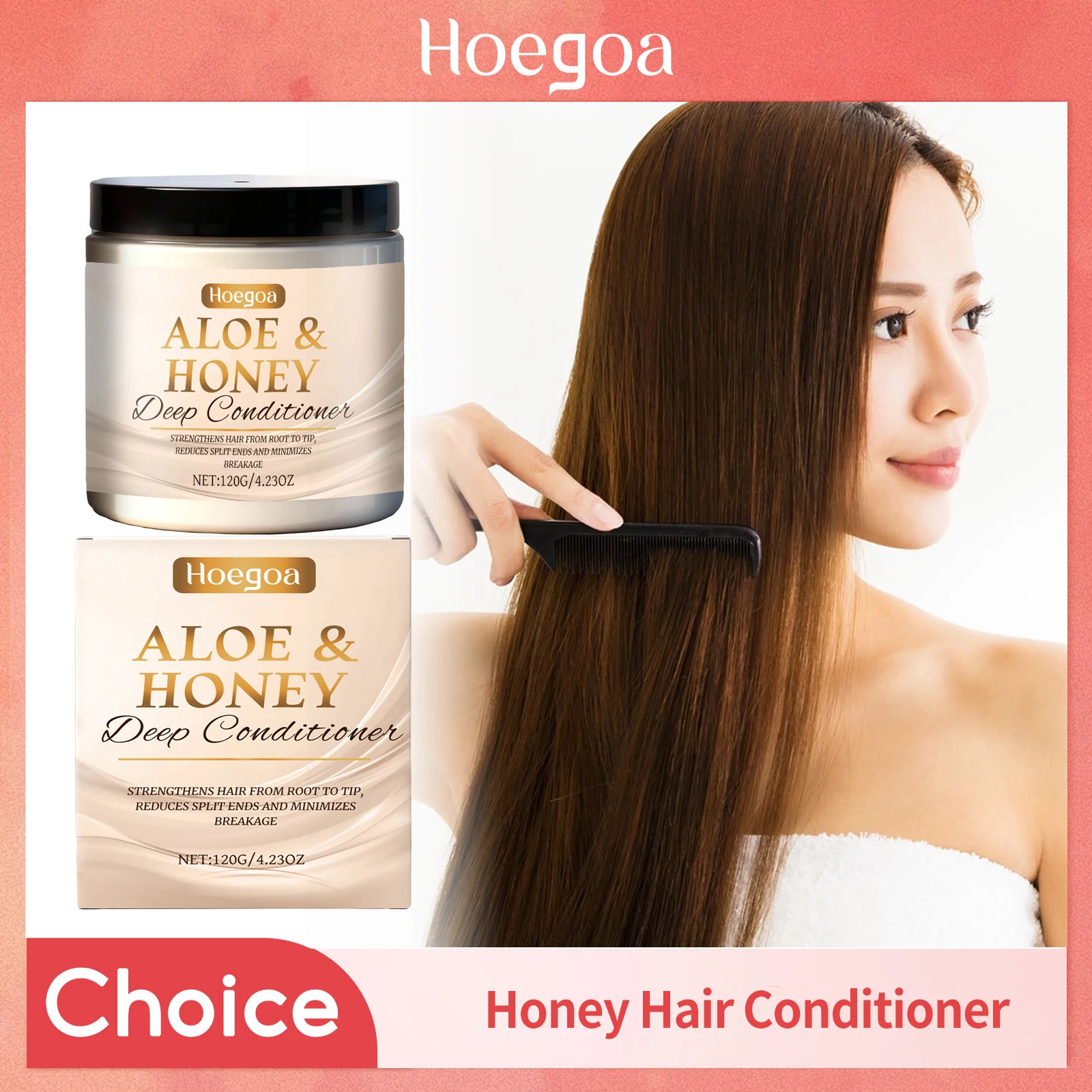 

Aloe Vera Hair Mask Repair Damage Deep Nourishing Improve Frizz Dryness Breakage Straighten Hair Smooth Shiny Hair Conditioner