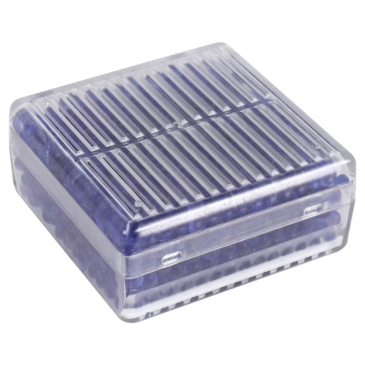 SMIEA 2pcs Blue Indicating Silica Gel Desiccant Moisture For Absorb Box Reusable