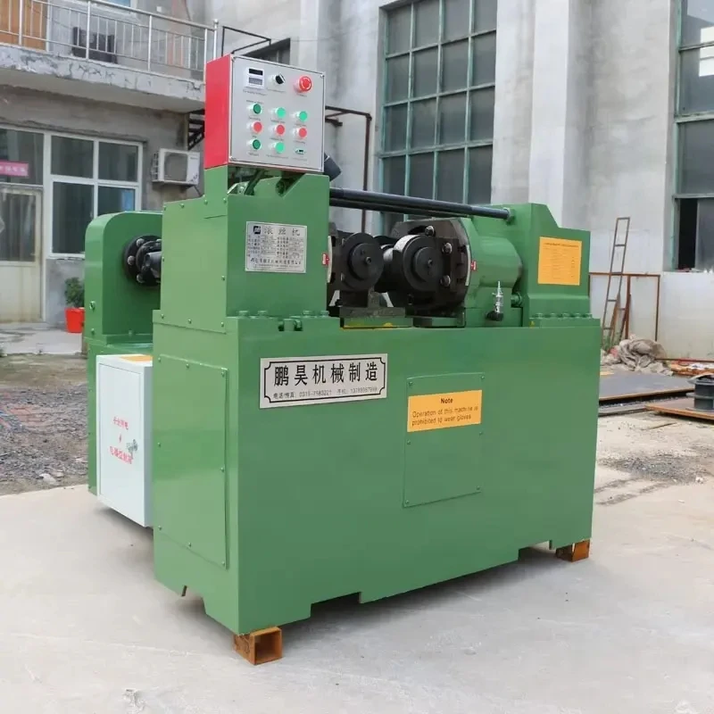 PHMTOOLS Screw Nail Making Anchor Bolt Threading Motor-Driven Thread Rolling Machine 7.5 kW