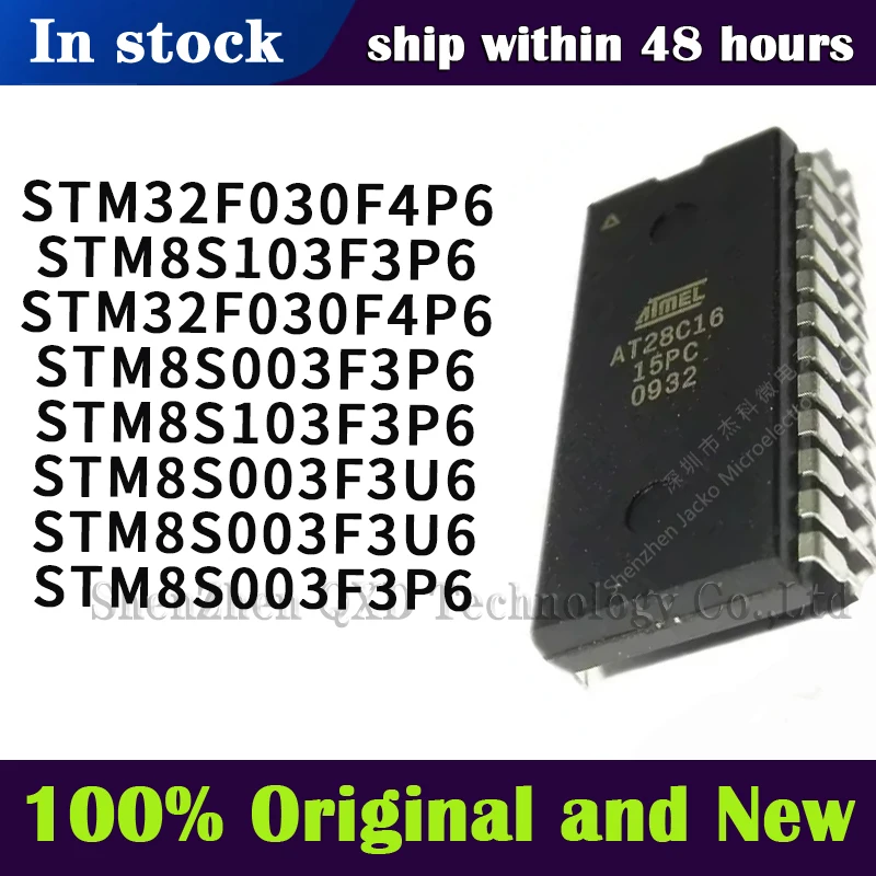 STM8S003F3P6 STM8S103F3P6 STM8S003F3U6 STM32F030F4P6 In stock Phone Pouch