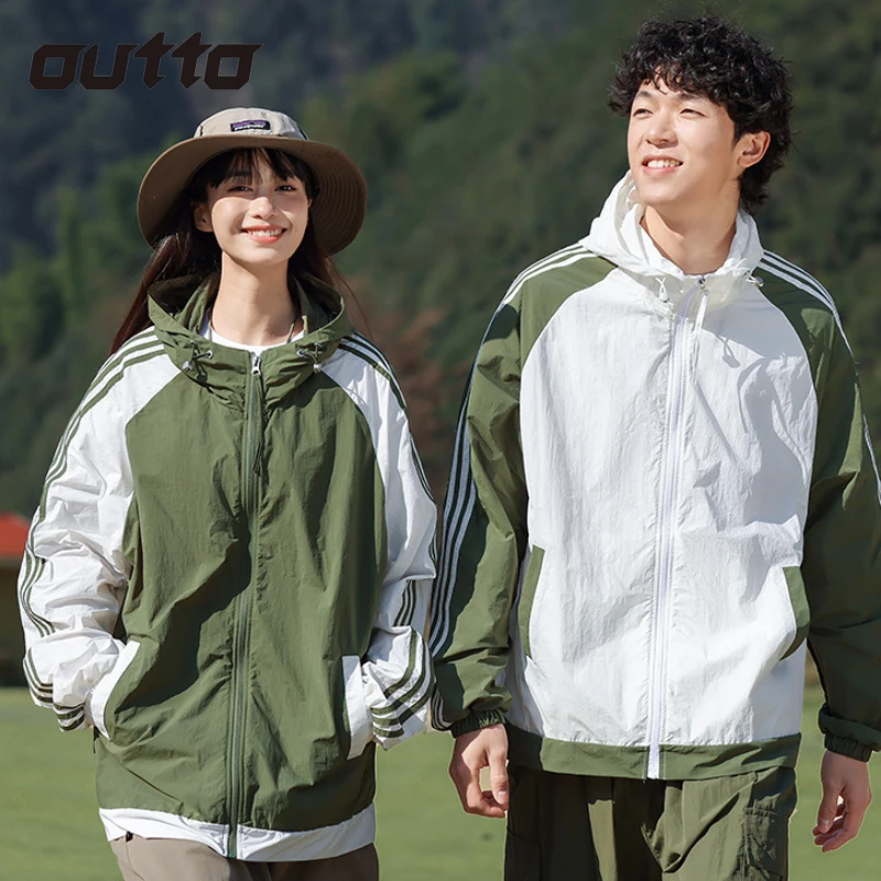 Summer Outdoor Sunscreen Clothes Men Women Lightweight Breathable Sports Jackets Couple Hiking Camping Fishing Sunscreen Clothes