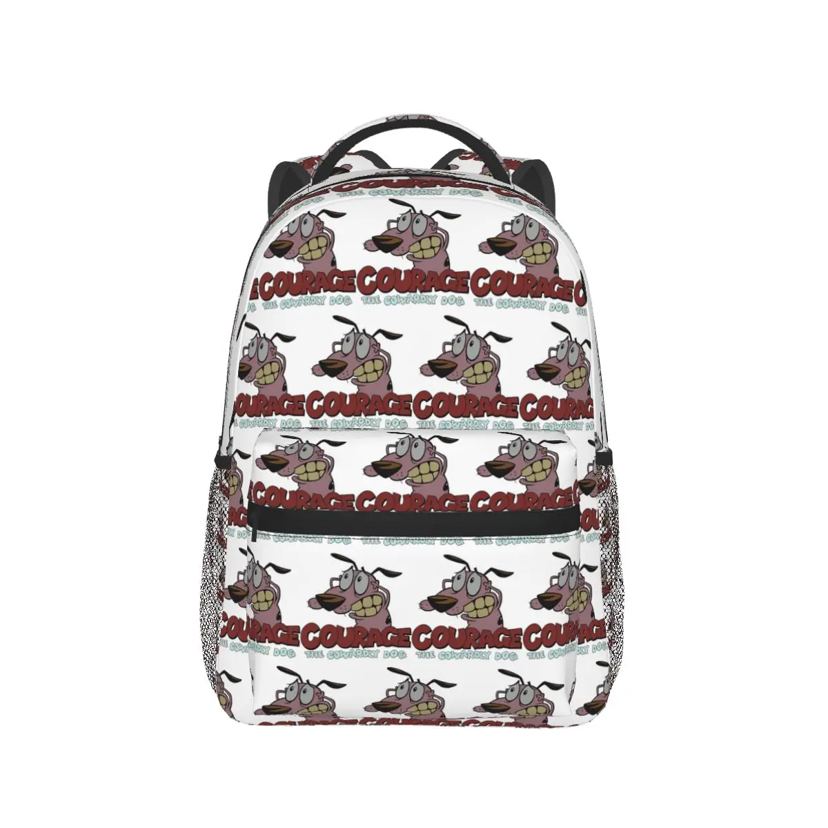 

Cowardly Retro Backpack Hot Sale Daypack Large Capacity Boys Girls BookBag School Bag Shoulder Bags for Men Women