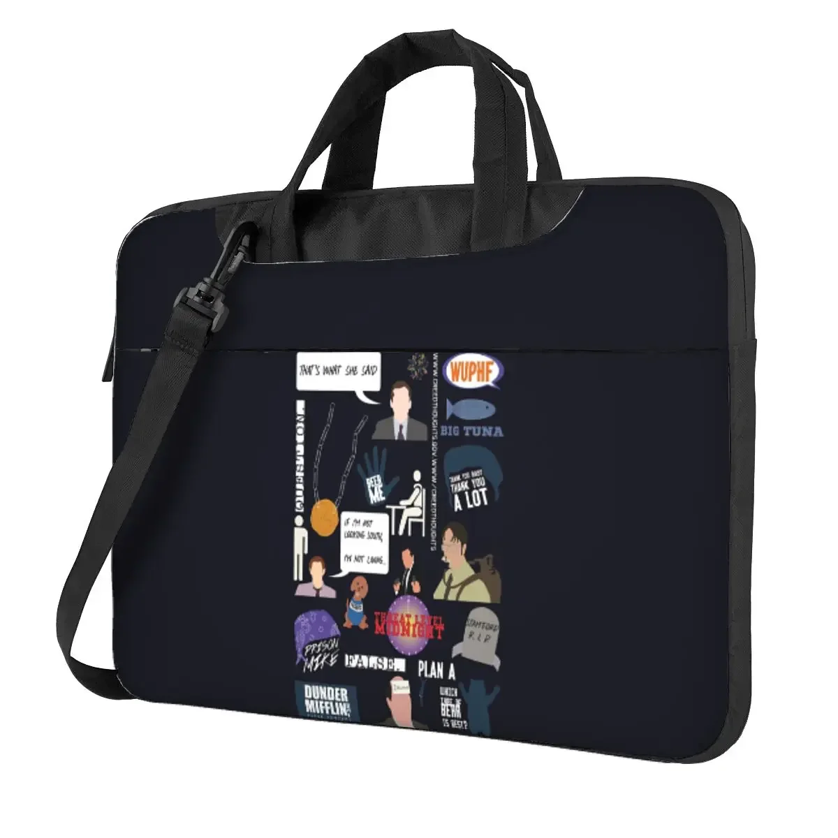 The US Office Collection Crossbody Laptop Bag Case Computer Bag 13 14 15.6 Inch Notebook Pouch for Macbook Pro Lenovo