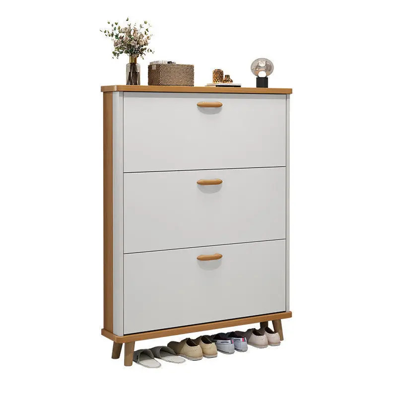

Household door entrance against the wall, large-capacity multi-functional multi-layer storage cabinet