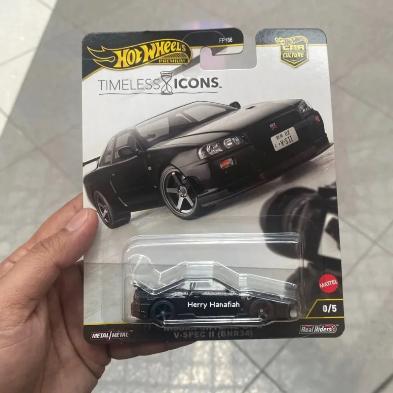 Nieuwe Hot Originele Mattel Hot Wheels Auto Cultuur FPY86 Tijdloze Klassieke Legering Gegoten Speelgoed Auto Vakantie Cadeau Collectible automodellen