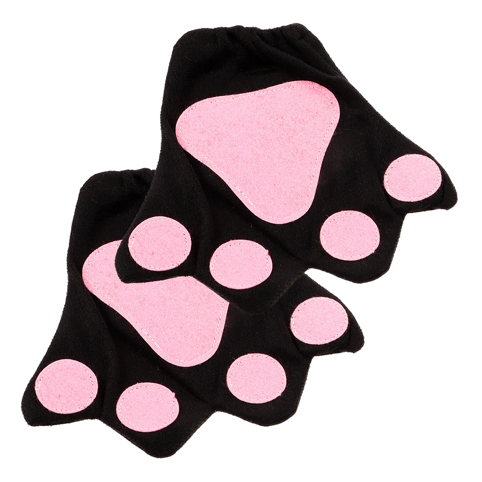 1 زوج قفازات الأداء رائعتين الحيوان باو تصميم لينة تأثيري القفازات لمرحلة مهرجان الحفلات الحيوان باو قفازات تأثيري