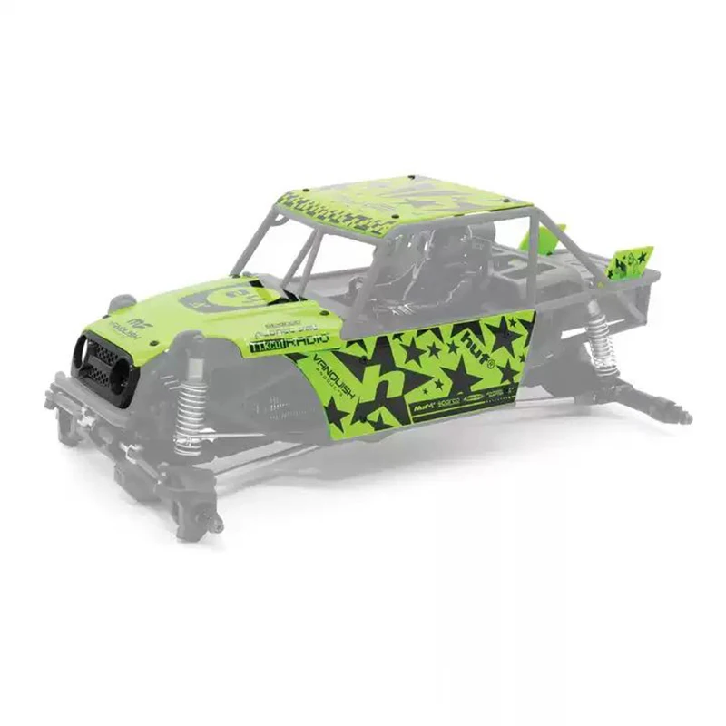 VP H10 pipe rack car shell hard shell orange green blue with sticker VP H10 RC car