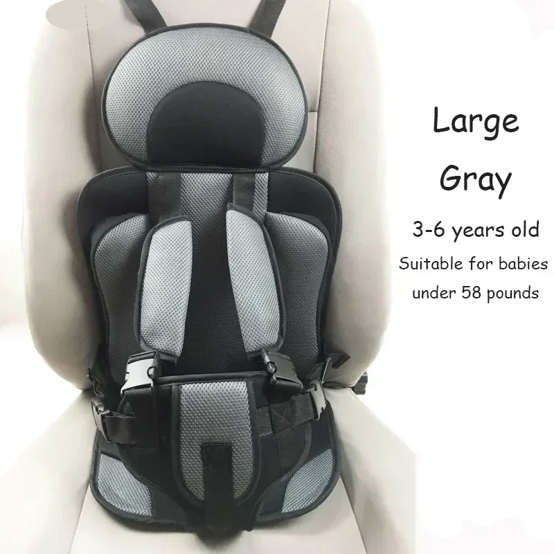 Safety Seats for Children Baby Car Seat Accessories 6 Months To 12 Years Old Breathable Chairs Mats Car Seat Cushion Adjustable