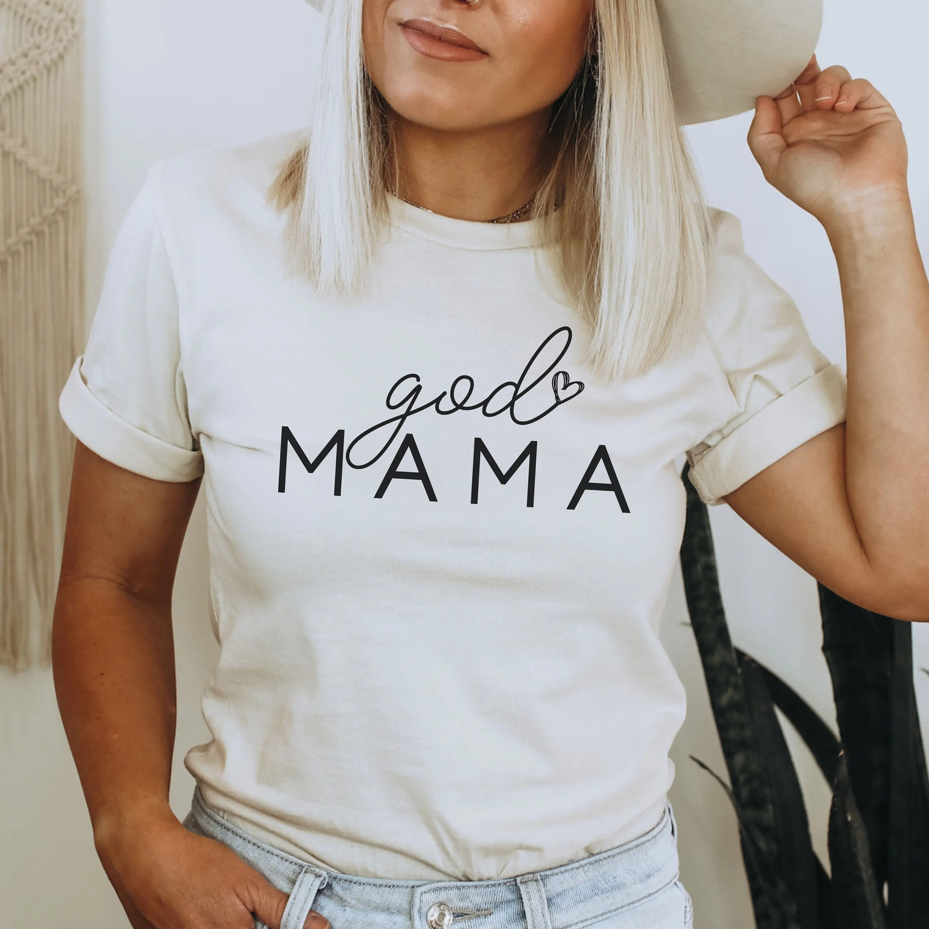 Godmama Shirt Godmother T God Mom Tee For Mother'S Day Cute Gift Godmom Gifts