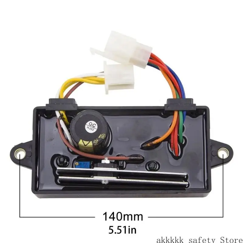 XXFF Reemplazo Universal Alternadores Monofásicos Módulo Estabilizador Voltaje Automático AVR para Generadores Gas 5kW