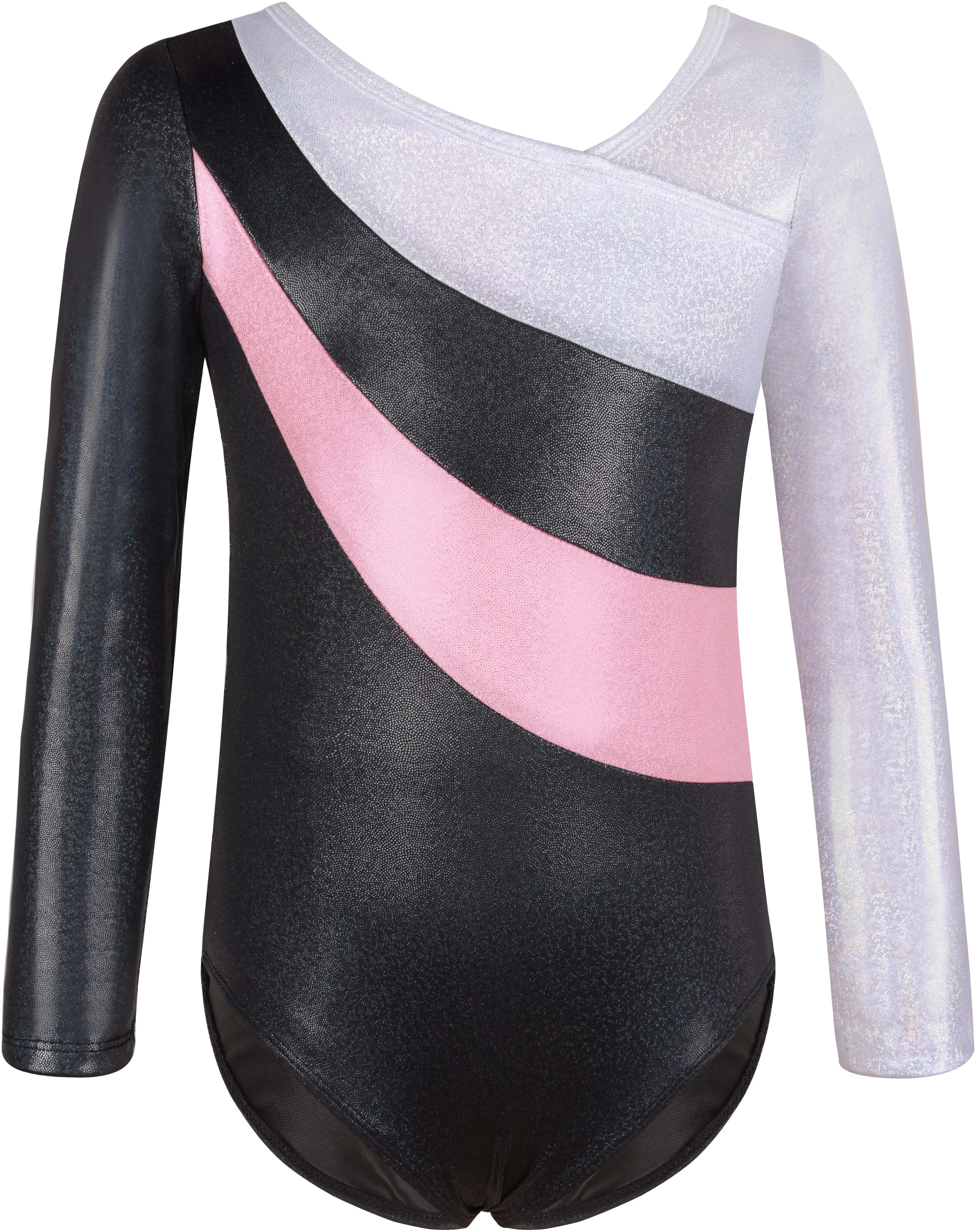 Leotardos de gimnasia para niñas, leotardos de baile brillantes, 2-10 años