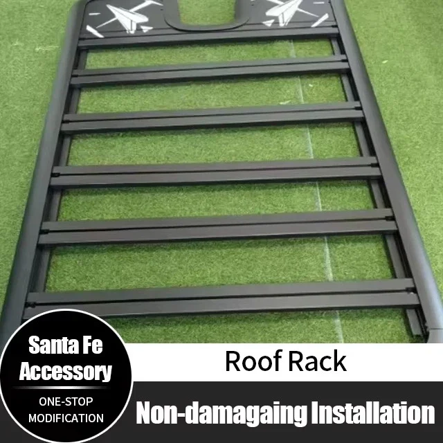 Car Accessories High Quality Aluminum Cargo Carriers Luggage Platform Roof Rack for  Santa Fe