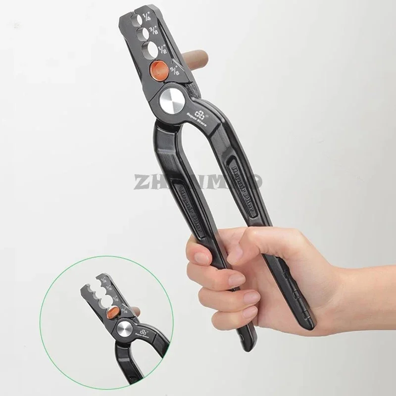 

Copper Tube Repair, Round and Flat Copper Tube Repair Machine Bent Tube Repair Round Clamp Refrigeration Tool Clamp Repair Tool