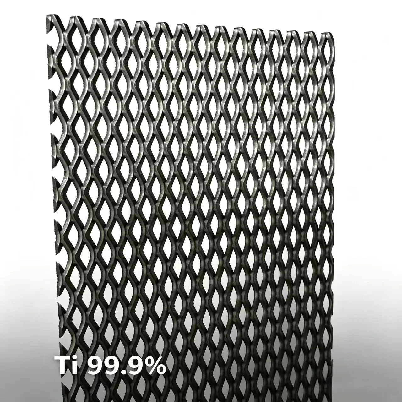 High Purity Ti 99.9%  Mesh Electrode Sheet For Lab Research Electrolysis Custom Size 1pcs
