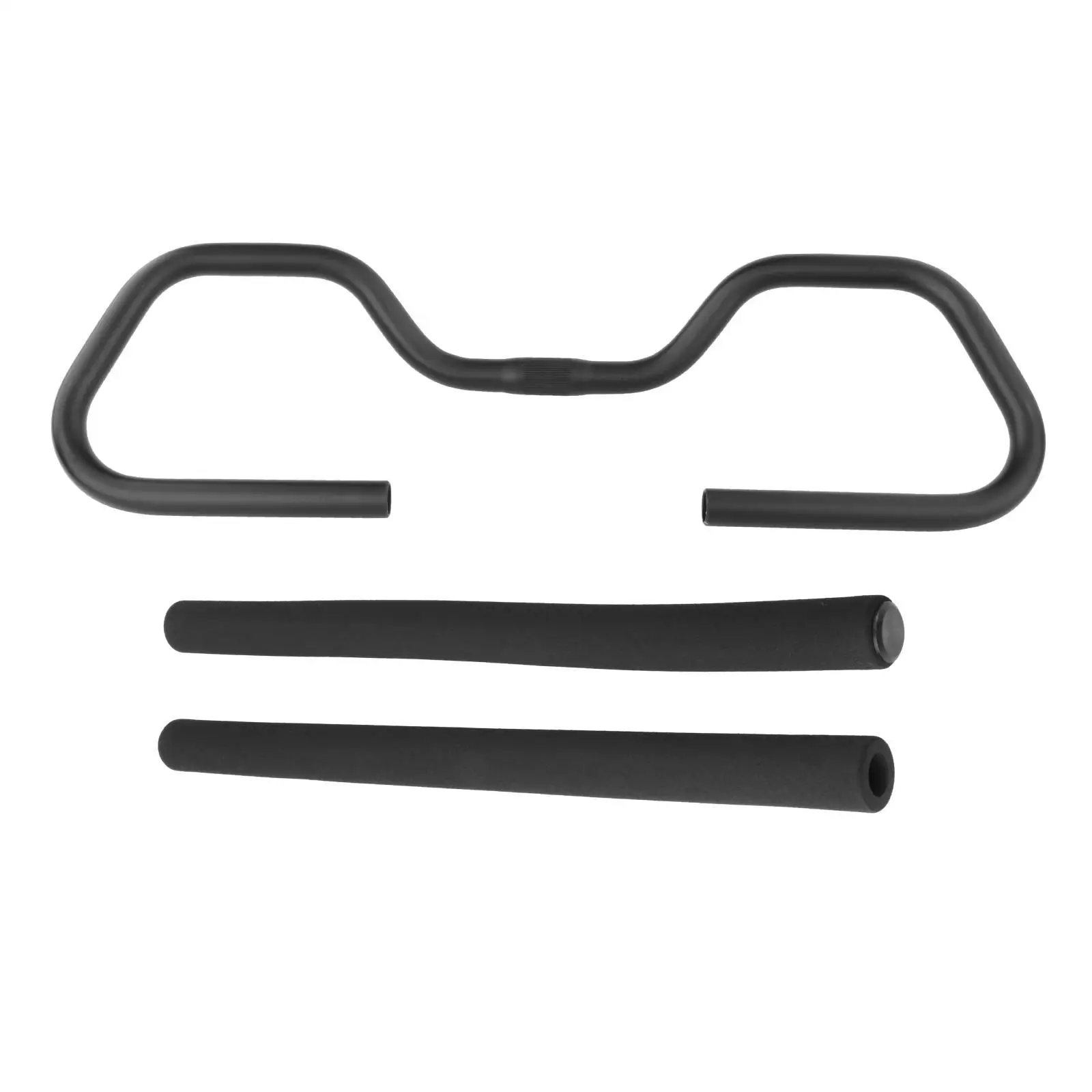 25.4x600mm Butterfly Handlebar with Sponge Grips for And Trekking