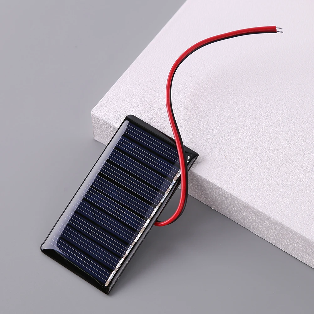 0,3 W 5 V polysilicium zonne-epoxy paneelmodule verlicht batterij oplader