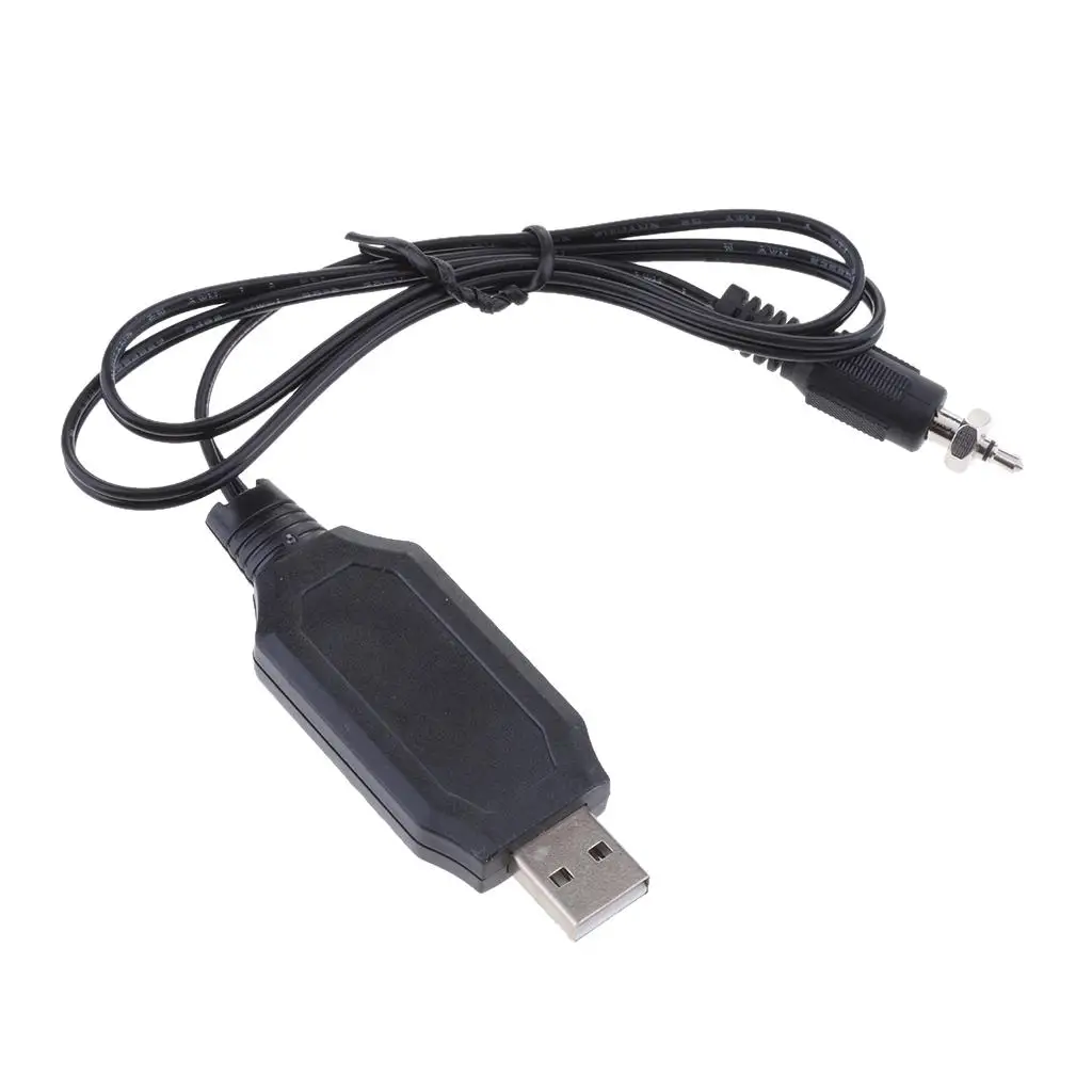 Glow Plug Harness USB to Glow Plug Charging Cable Adapter for RC Car Electric Model Toy