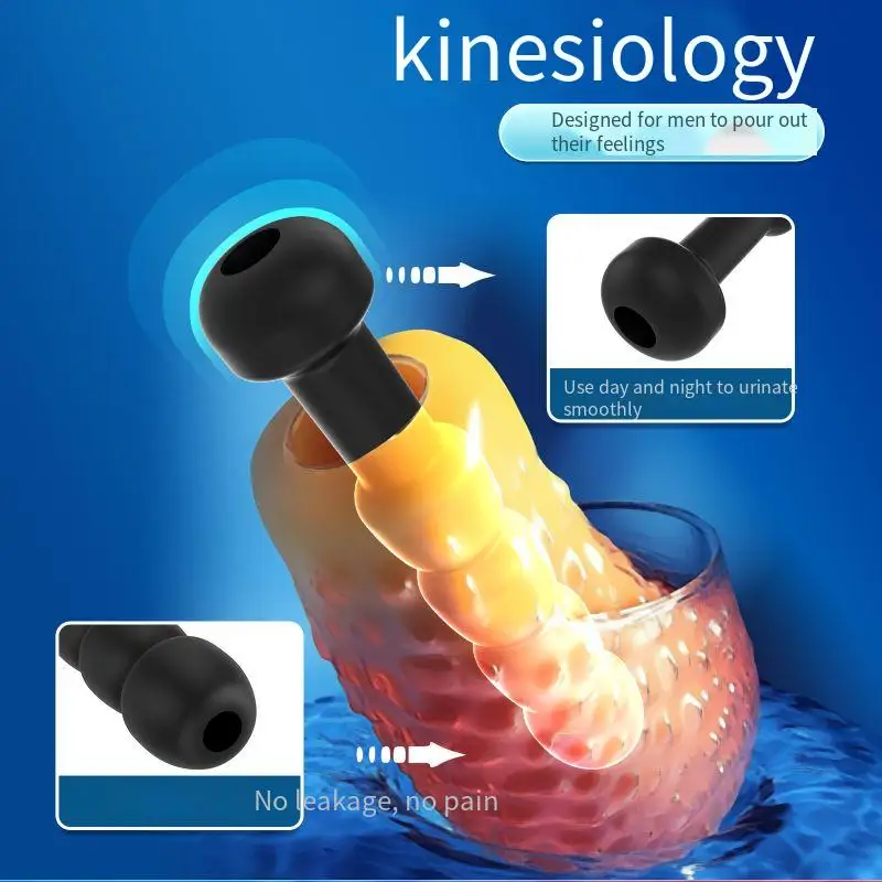 أنبوب الإحليل سيليكون الحصان العين قضيب الجوف دسار القذف تأخير الاختراق مثير لك للرجال مجرى البول المتوسع ديك تحفيز
