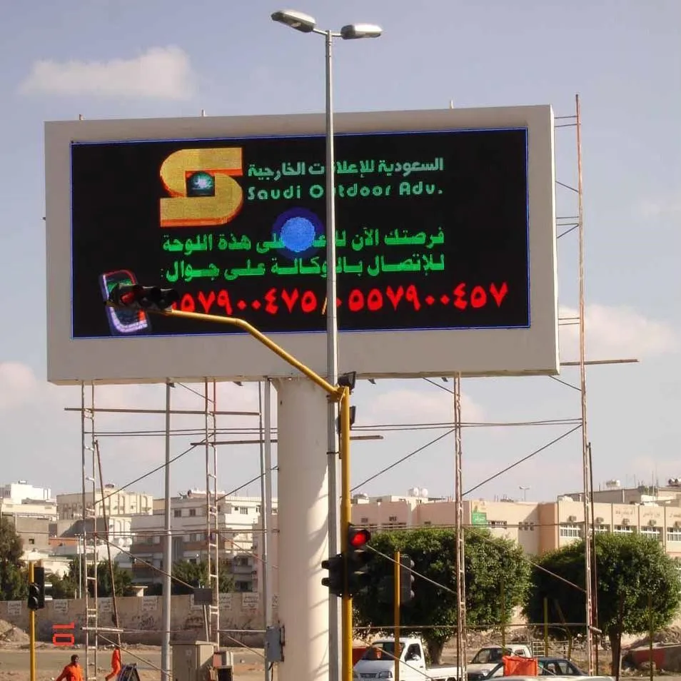 Hochwertiges LED-Vollfarbdisplay für den Außenbereich, P10 Mall Shopping Center, Werbebildschirm, wasserdichter Bildschirm