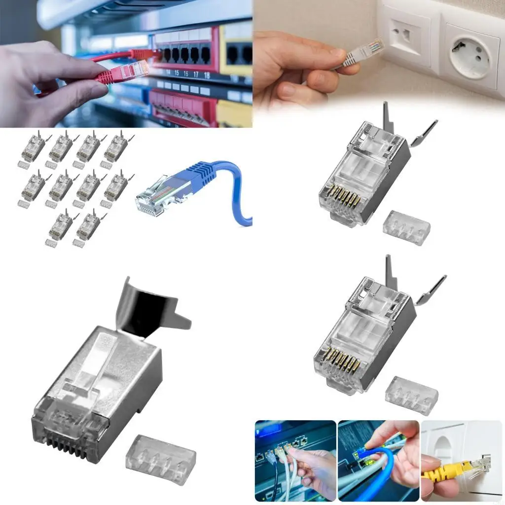 

C90F экранированные заглушки Cat6a RJ45.