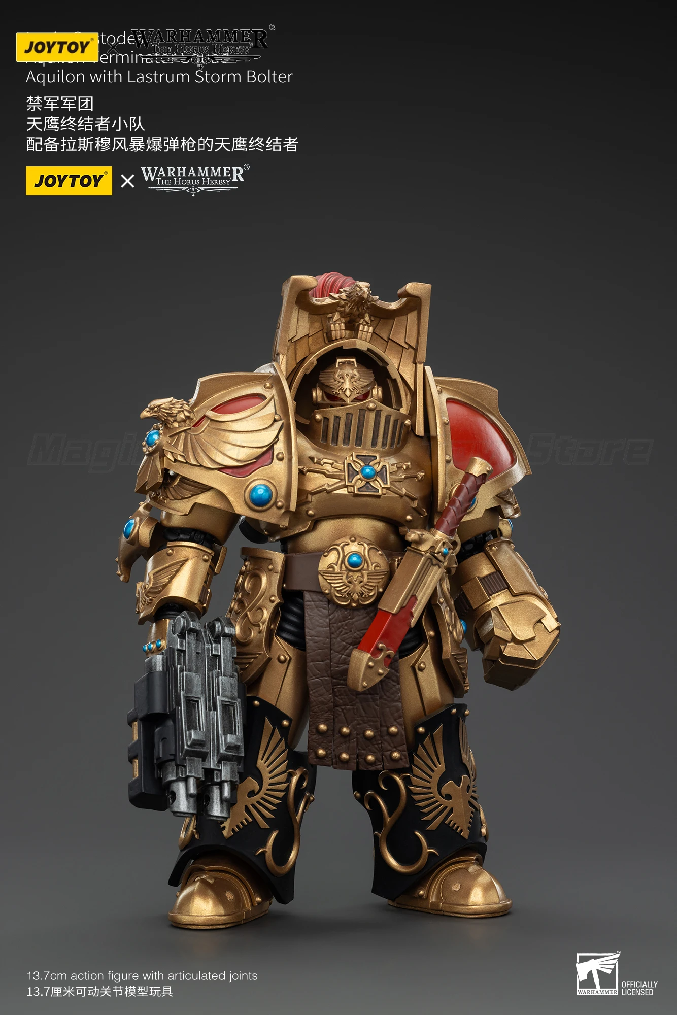 

【Pre-sale】JOYTOY Warhammer 40K 3PCS Legio Custodes Aquilon Terminator Squad 1/18 Action Figure l