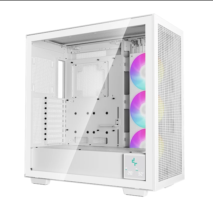 New Deepcool Dual Chamber MORPHEUS White Full Tower Case  PC Gaming Support  EATX ATX Gaming PC Case Computer