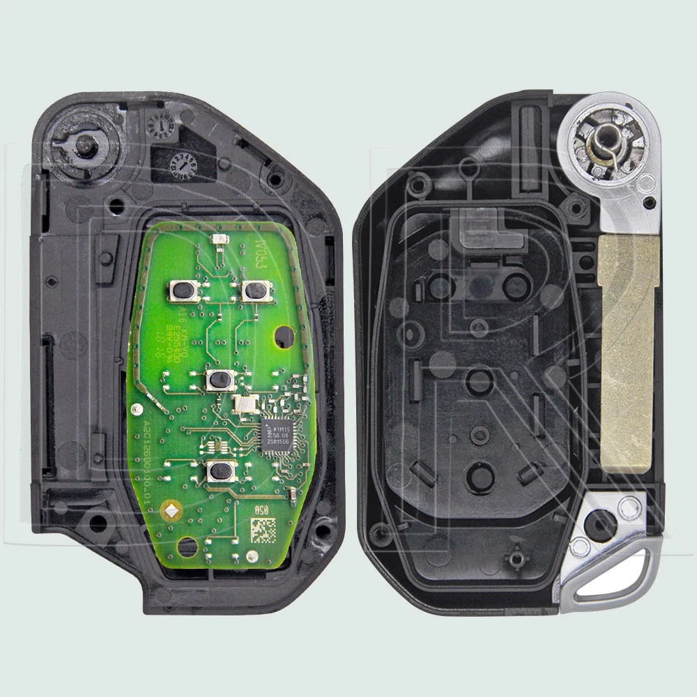 Dr oht1130261 PCBフリップカーリモートキー、4aチップ、433mhz、ジープラングラー用オリジナル2018 2019