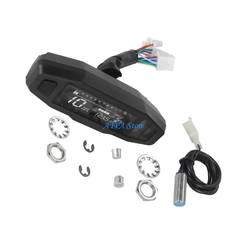 U13C Accurate Real Time RPM Meter For Marine Motorcycles & Off Roading Rides