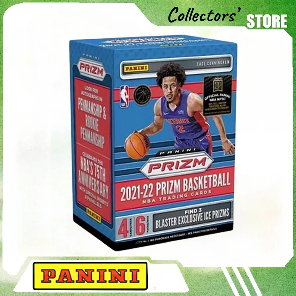 panini-2021-2022-court-sports-athlete-trading-cards-prizm-blaster-box-factory-sealed-ice-refractor-hobby-fan-collectible-gift