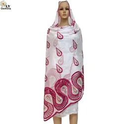 African Latest Women 100% Chiffon New Dubai Pray shawls Scarf Muslim Soft Women Big size Scarf for Shawls