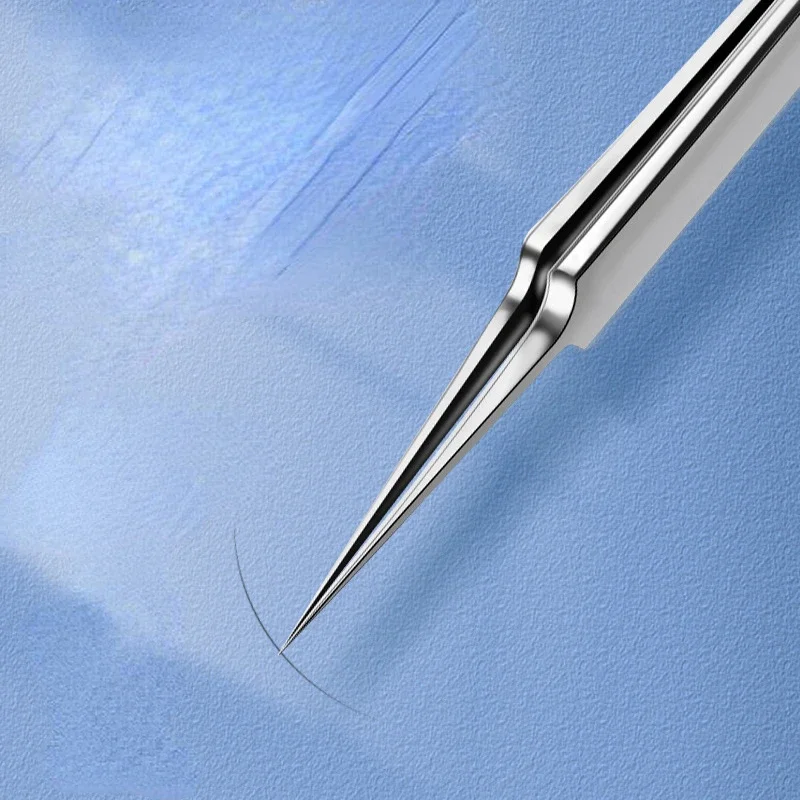 Kit per la rimozione dei punti neri in acciaio inossidabile strumento per la pulizia del viso cosmetico degli aghi per la rimozione dell'estrattore dei brufoli delle imperfezioni dell'acne