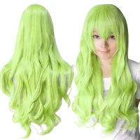 Synthetic Bright Pink Cosplay Wig Lolita Hair Curly Hitori Gotoh Anime Wig Hairpiece Yuno Gasai Halloween Costume Wig 6