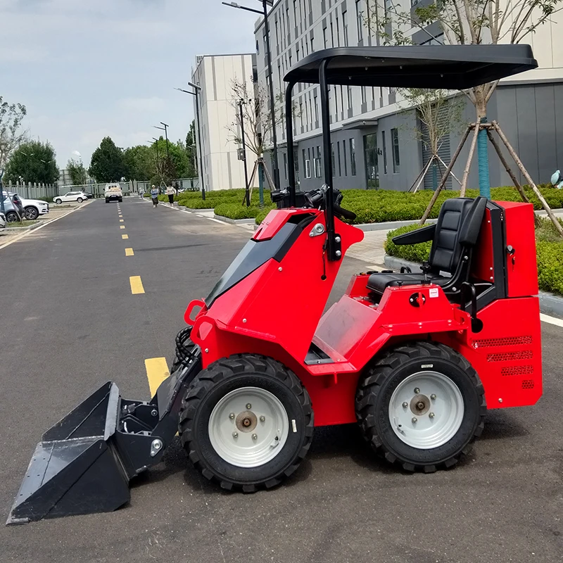 Skid steer personalizzato L'escavatore gommato con un funzionamento semplice è prodotto in Cina
