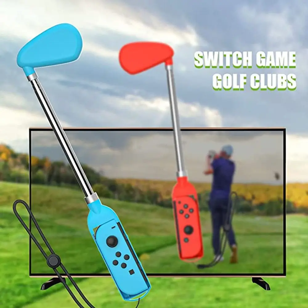 Mazze da Golf per Nintendo Switch Mario Golf Super Rush 2021 impugnatura regolabile compatibile con Mario Golf