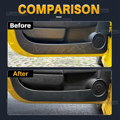 Dörrskydd för Fiat 500/500C 2008-2024/ 500E 2012-2019/ Abarth 595 695 2012-2024 vänsterstyrd högerstyrd bilkolfibermatta, tillbehör 8 best sales 500 öre - №5