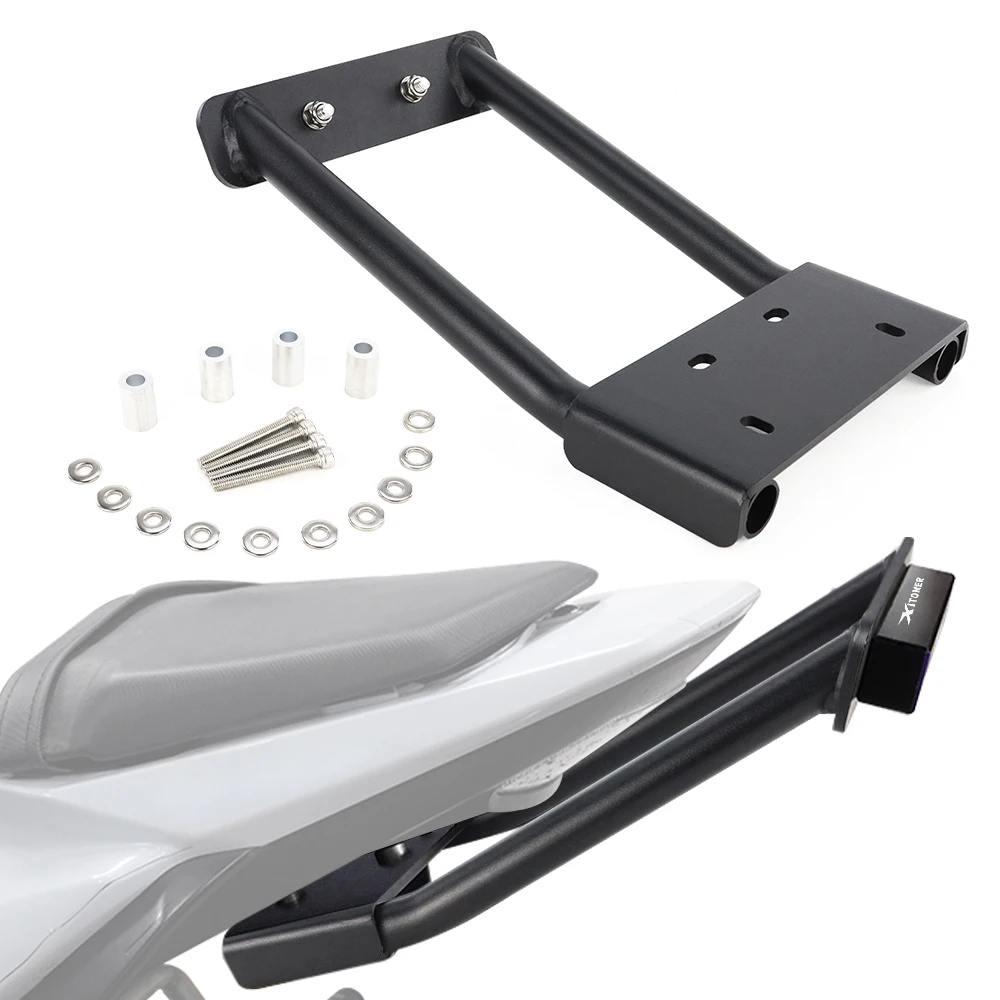

Motorcycle For Suzuki GSR750 2011 2012 2013 2014 2015 2016 GSR 750 Scrape Bar Tail Bar With Subcage Rear Rack Stunt Protection