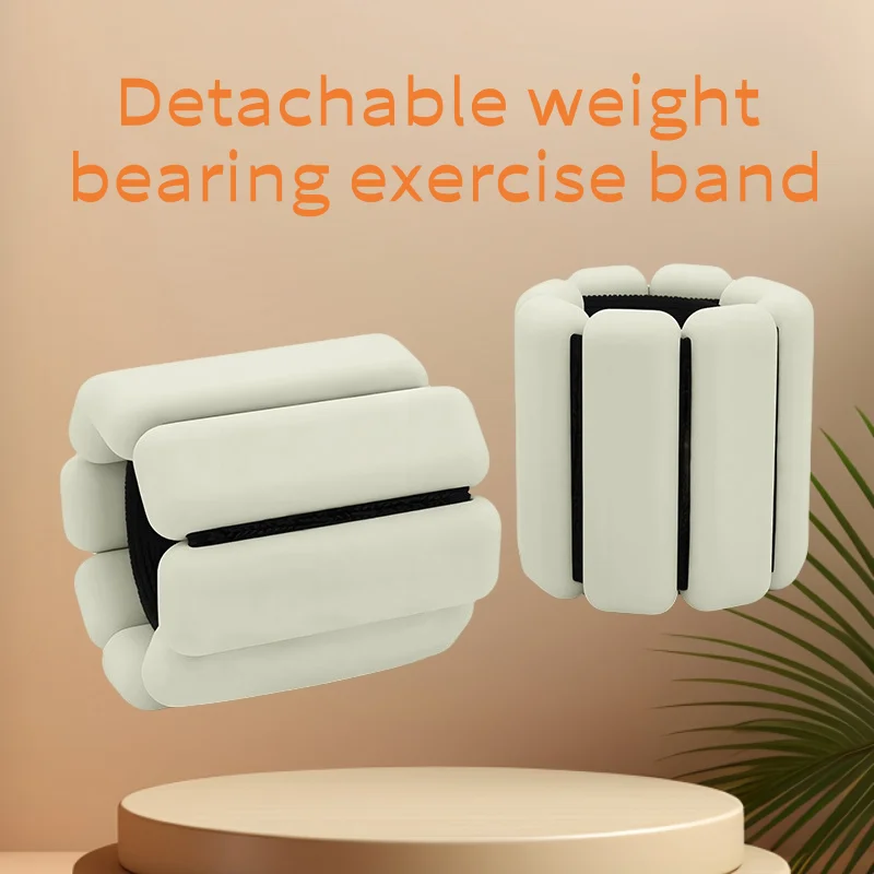 1/2  pound Square bracelet, yoga fitness silicone weight bracelet, sports training hand and ankle weight bracelet.