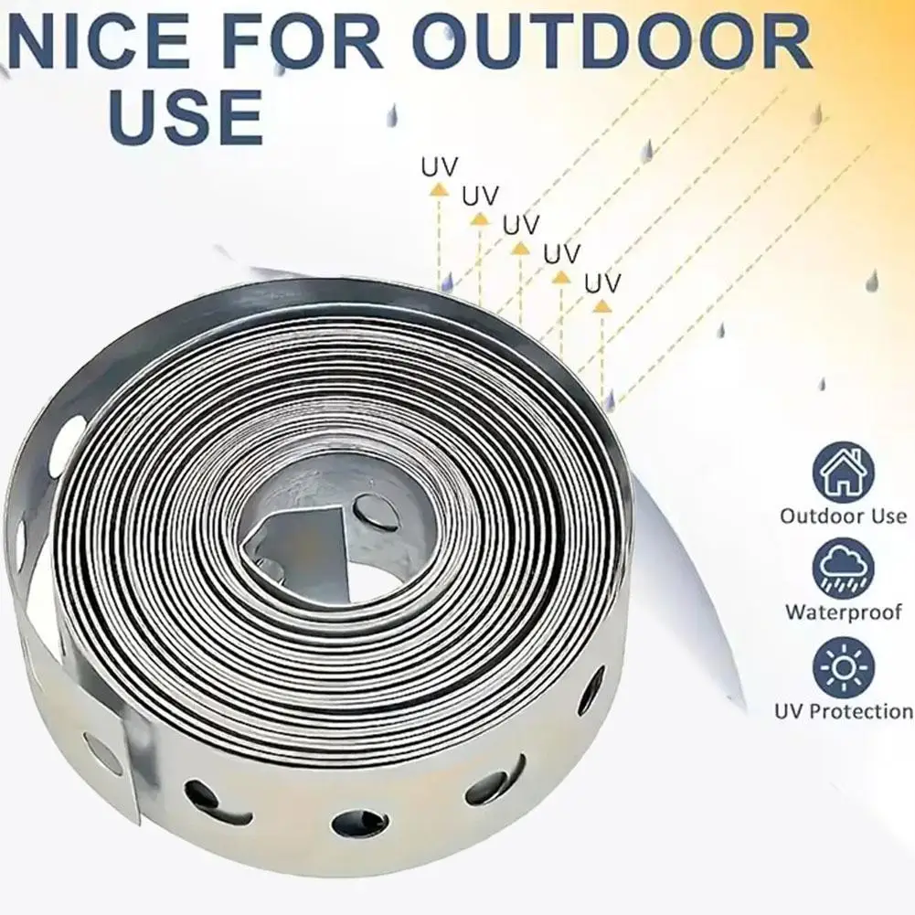 1 Roll Galvanized Steel Tape High Zinc Layer Galvanized Strip For Outdoor Household