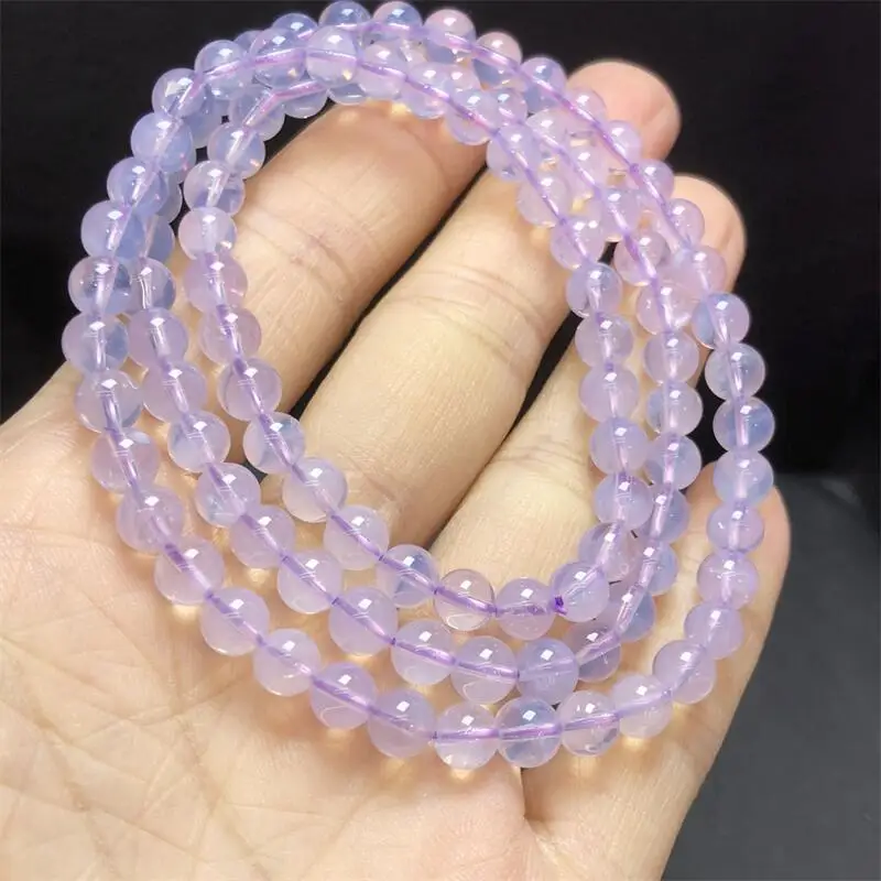 

5 мм натуральный альбетовый жадеит тройной круг браслет исцеление Рейки кристалл мужчина женщина фэншуй ювелирные изделия подарок на день рождения 1 шт.