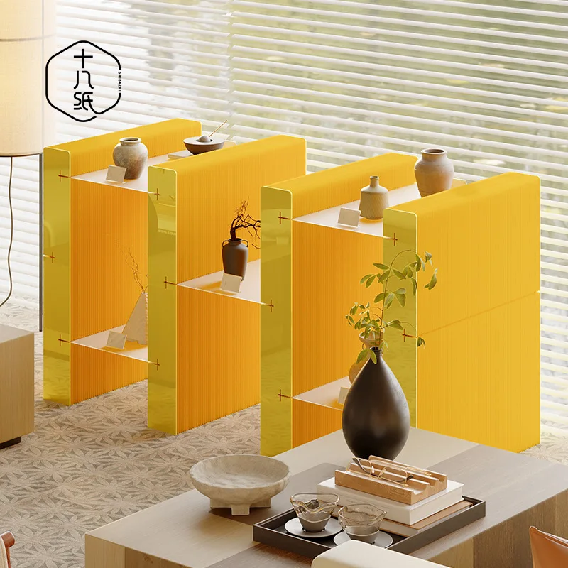 Eighteen Paper Model Sample Display Cabinets, Corridor Bridge Display Stands, Museum Product Display Cabinets, Commercial Vertic