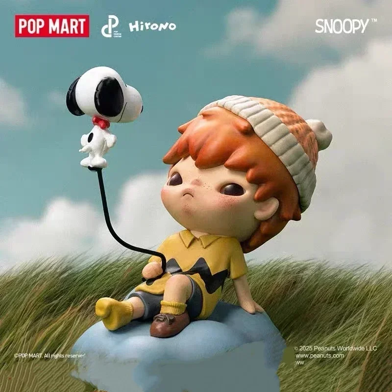 POPMART Hirono Series Anime Figure - Cute Doll Blind Box Mystery Collection Desktop Ornaments Guess Bag