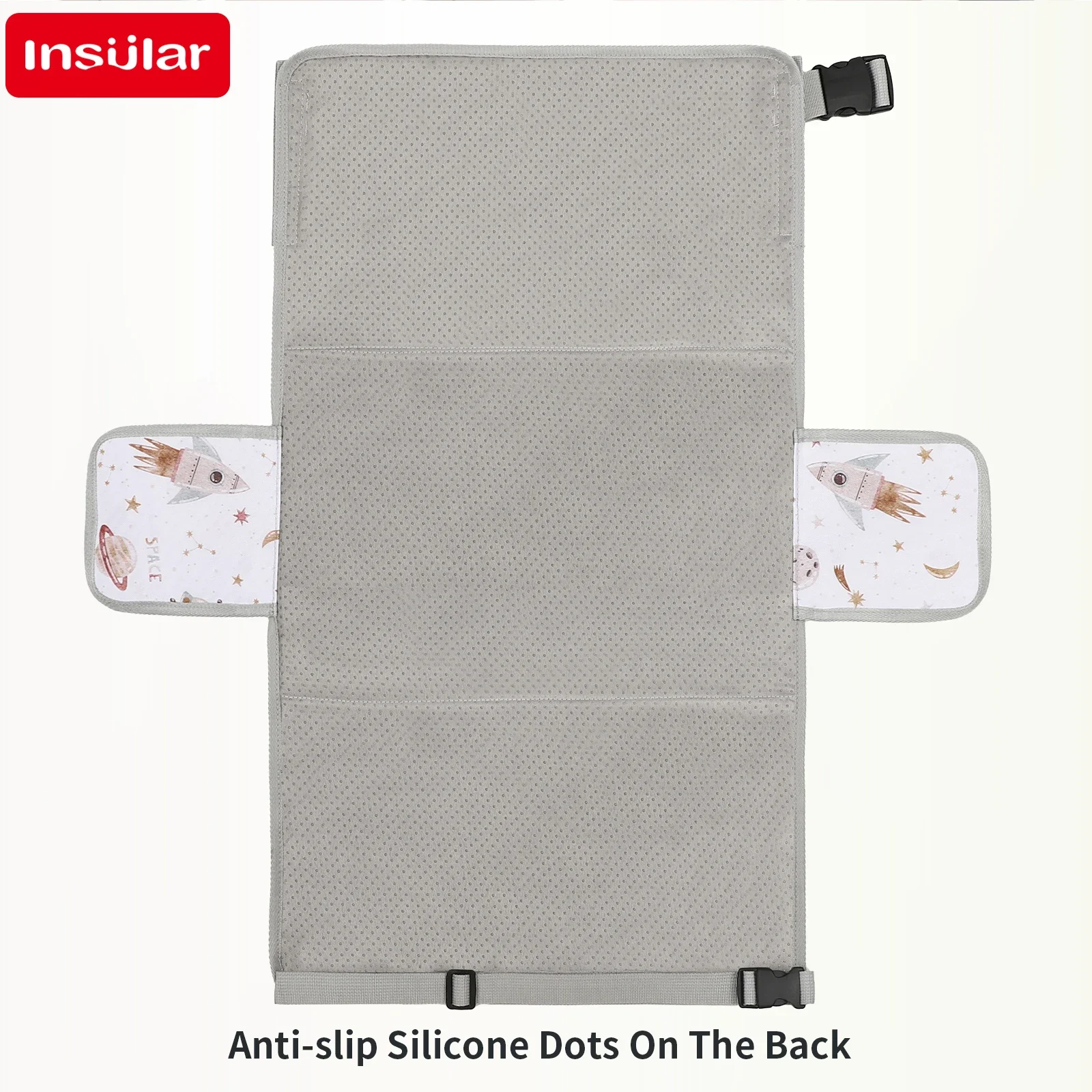 Hamaca de viaje de avión para niños, cama de poliéster, extensor de asiento de avión impermeable, almohadilla de extensión de asiento de avión de dibujos animados para niños, fácil de limpiar