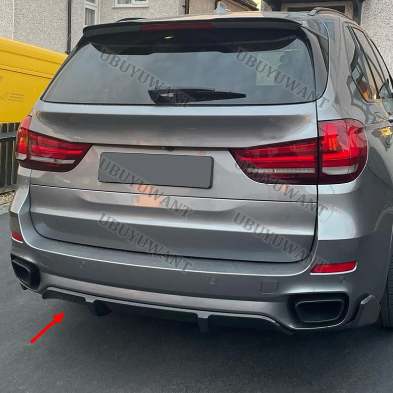 Difusor de parachoques trasero para BMW X5 F15 M Sport M-Tech MP, kit de carrocería con alerón y splitters, 2014 a 2018
