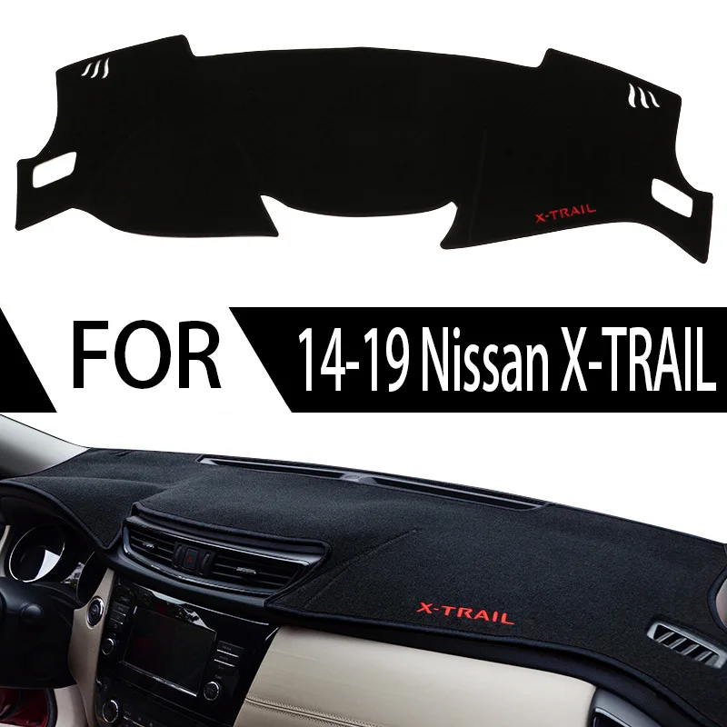 

FOR 14-19 Nissan X-TRAIL Sunscreen pad Automotive interior modification Central control dashboard pad Light blocking pad