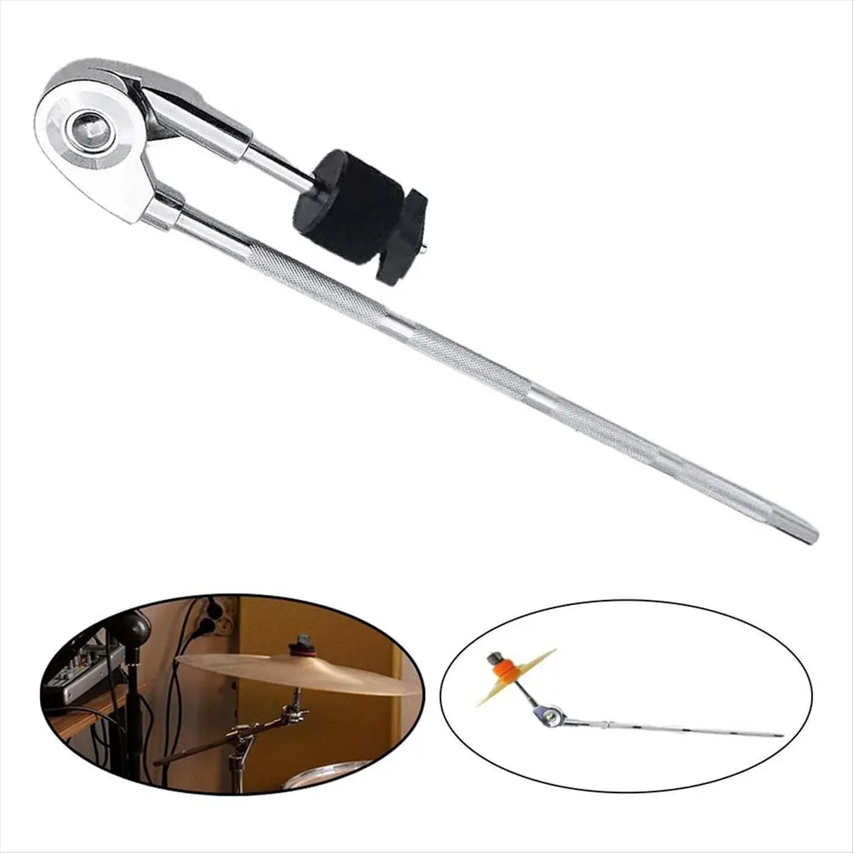 

Y392A HOT Удлинитель барабана, тарелка, съемная, аксессуары для барабанов, держатель тарелки для барабанных ударных инструментов, барабанный стержень