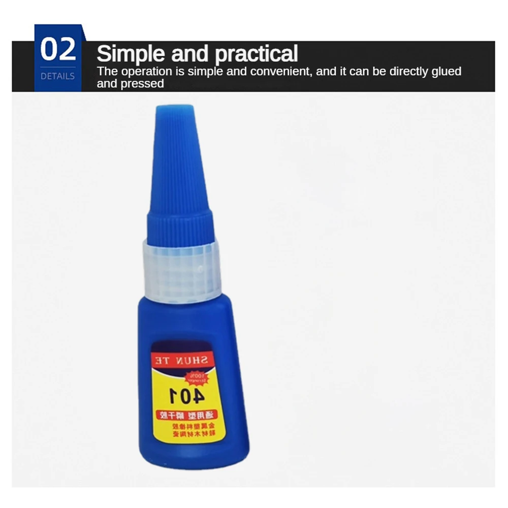 1~10PCS Glue Useful Quick Drying Multipurpose Does Not Hurt Hands Easy To Use Ceramic Restoration Instant Glue Durable