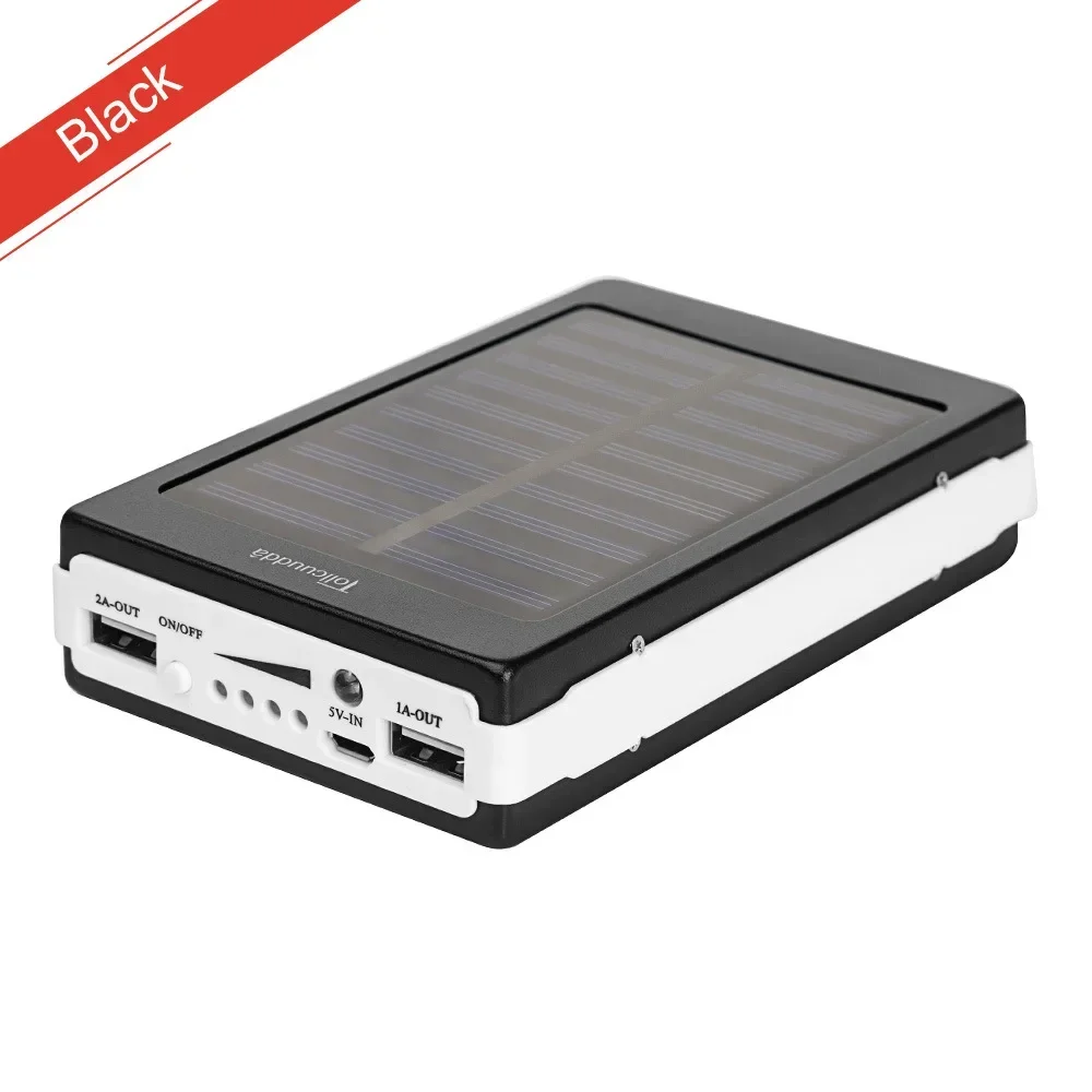 New 50000mAh Portable Solar Power Bank Double USB External Battery Charger Cases Fast Charging For IPhone Series Samsung Xiaomi_voghion.com