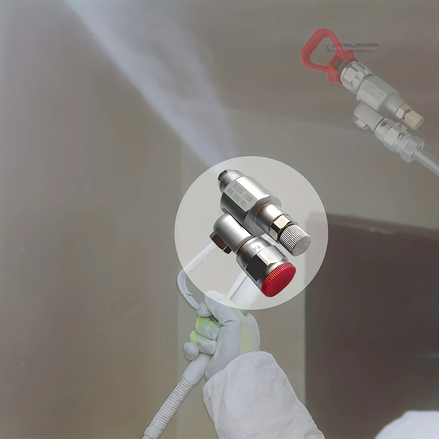 Airless Spray Shut-off Valve 287030 3600PSI Clean Shot Valve with F08B Marking Paint Sprayer Gun Repair Parts