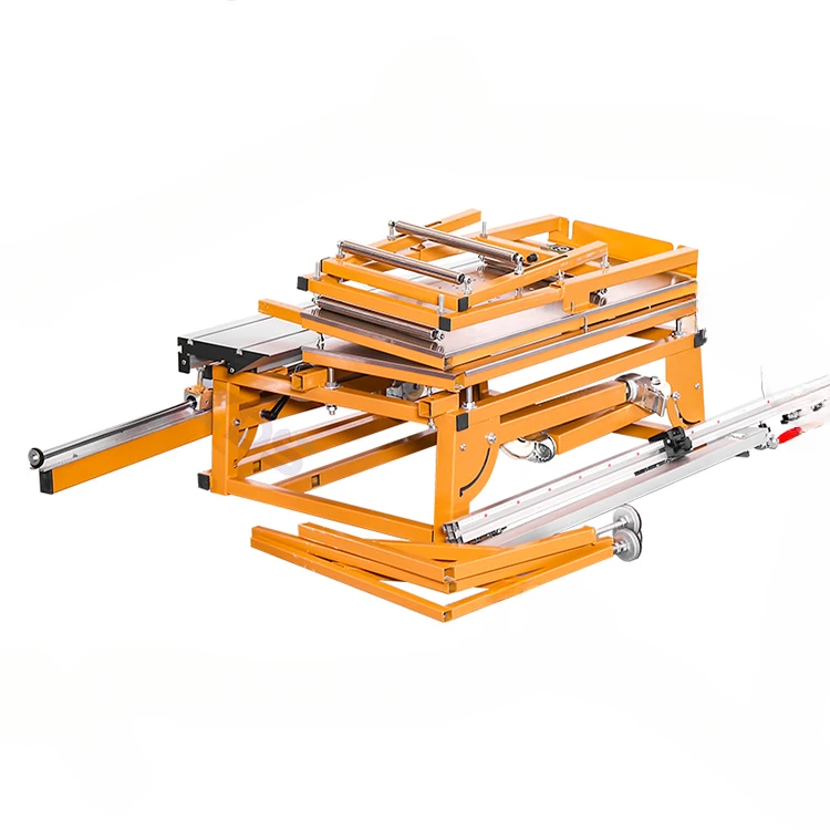 Automatic Wood Cutting Panel Saw Machine For Panel Furniture Woodworking Multi-Functional Precision Guide Sliding Table Saw